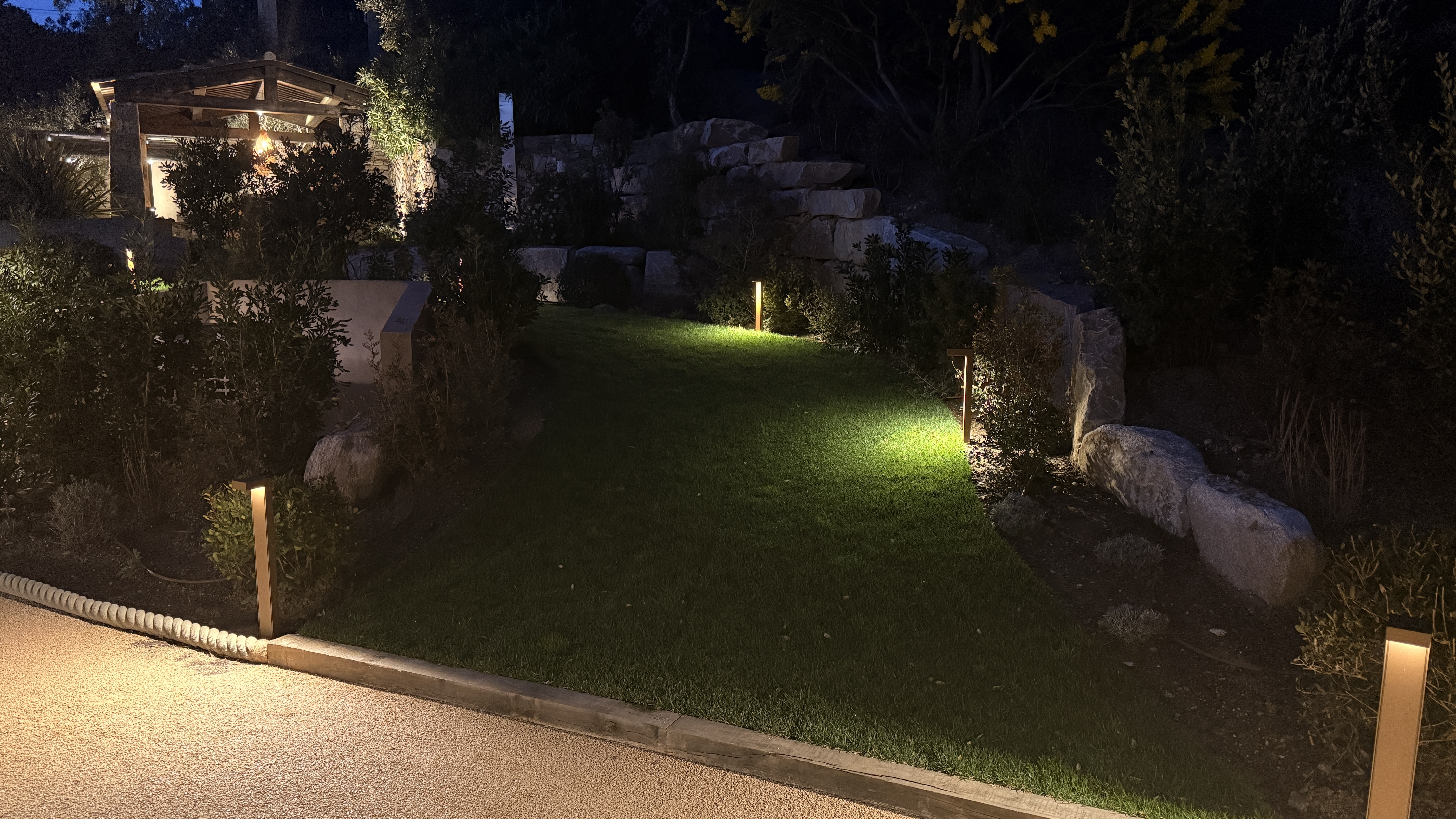 Eclairage exterieur La Croix-Valmer