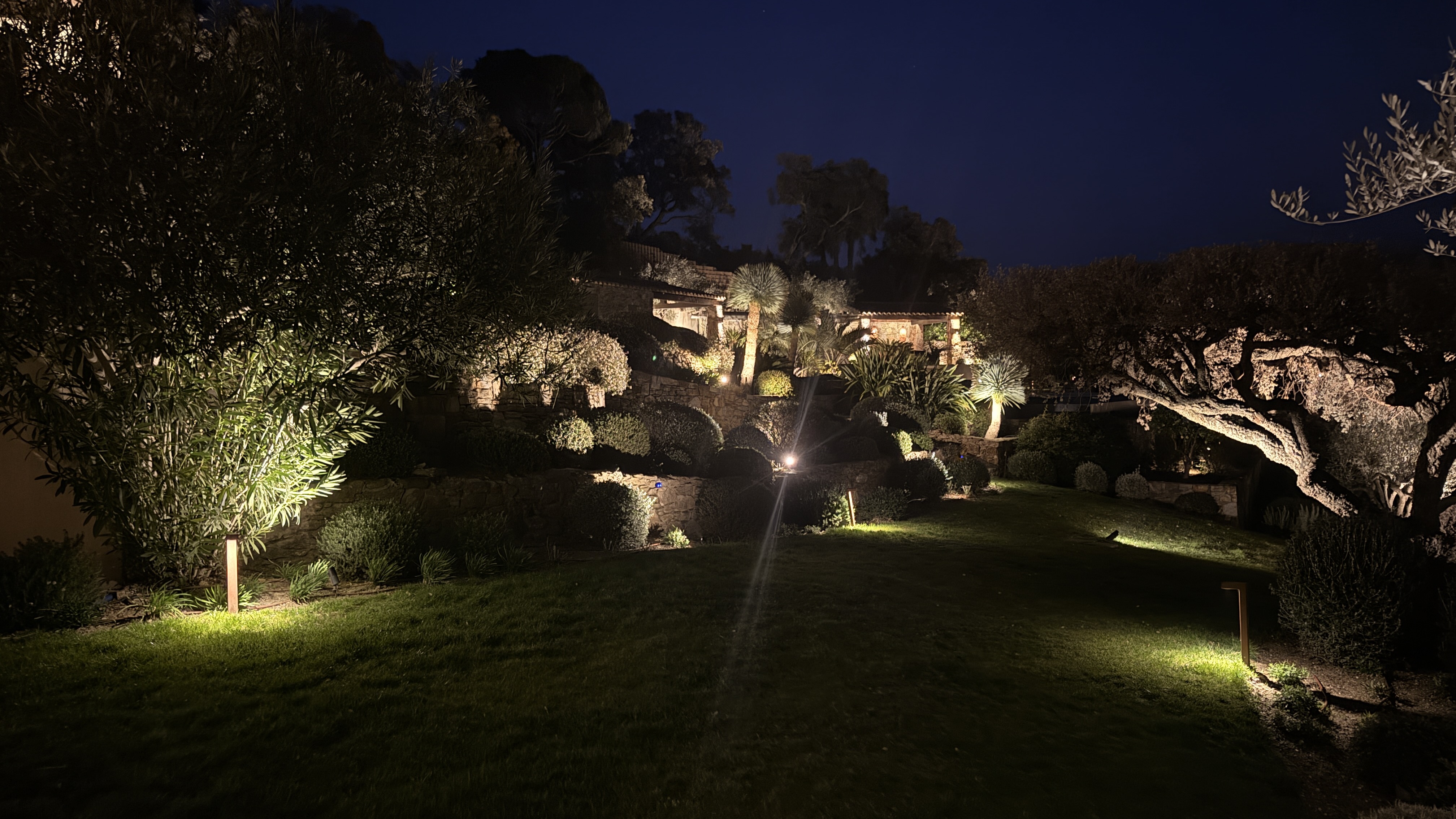 Eclairage exterieur La Croix-Valmer