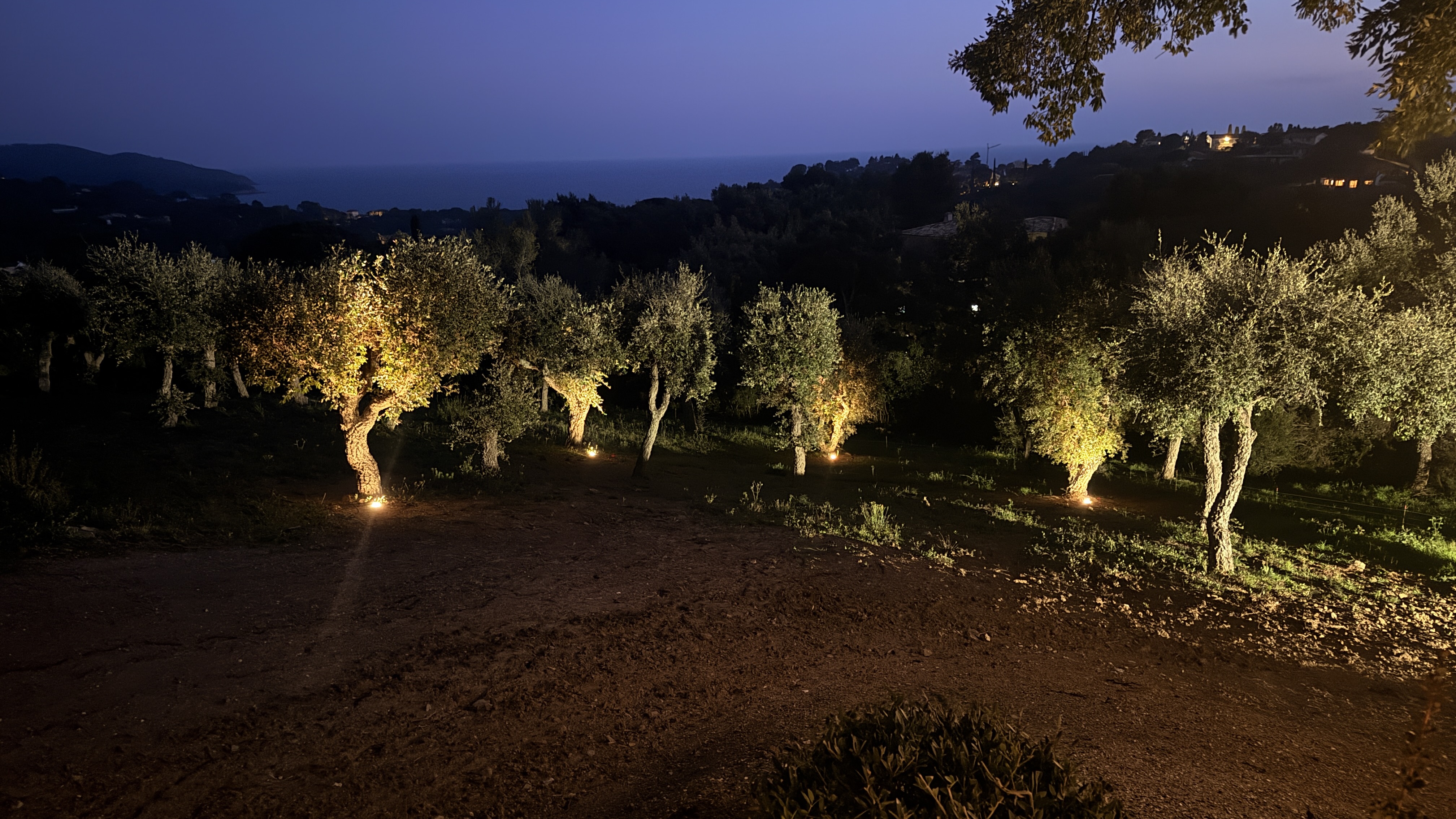 Eclairage exterieur La Croix-Valmer