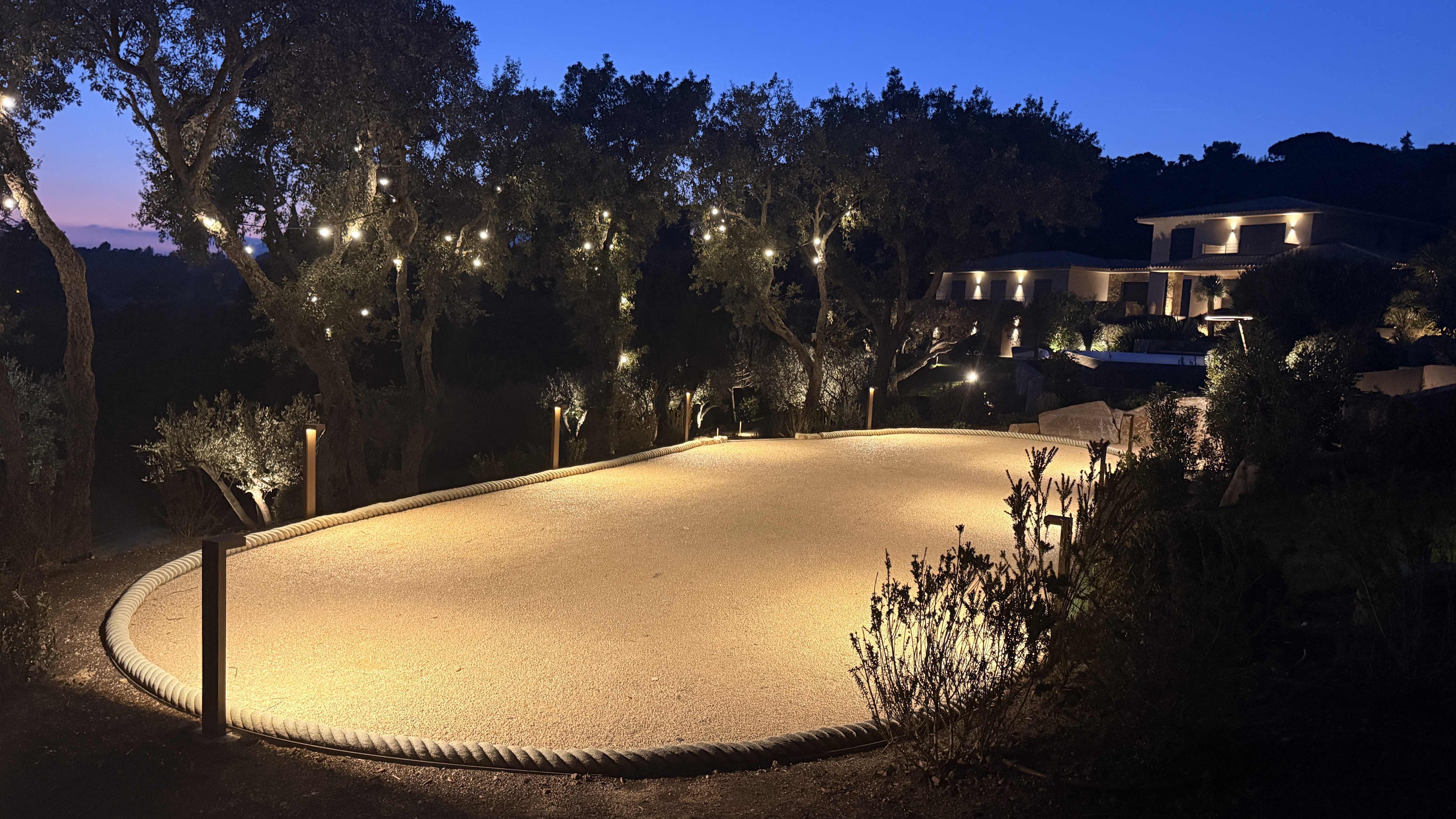 Eclairage exterieur La Croix-Valmer